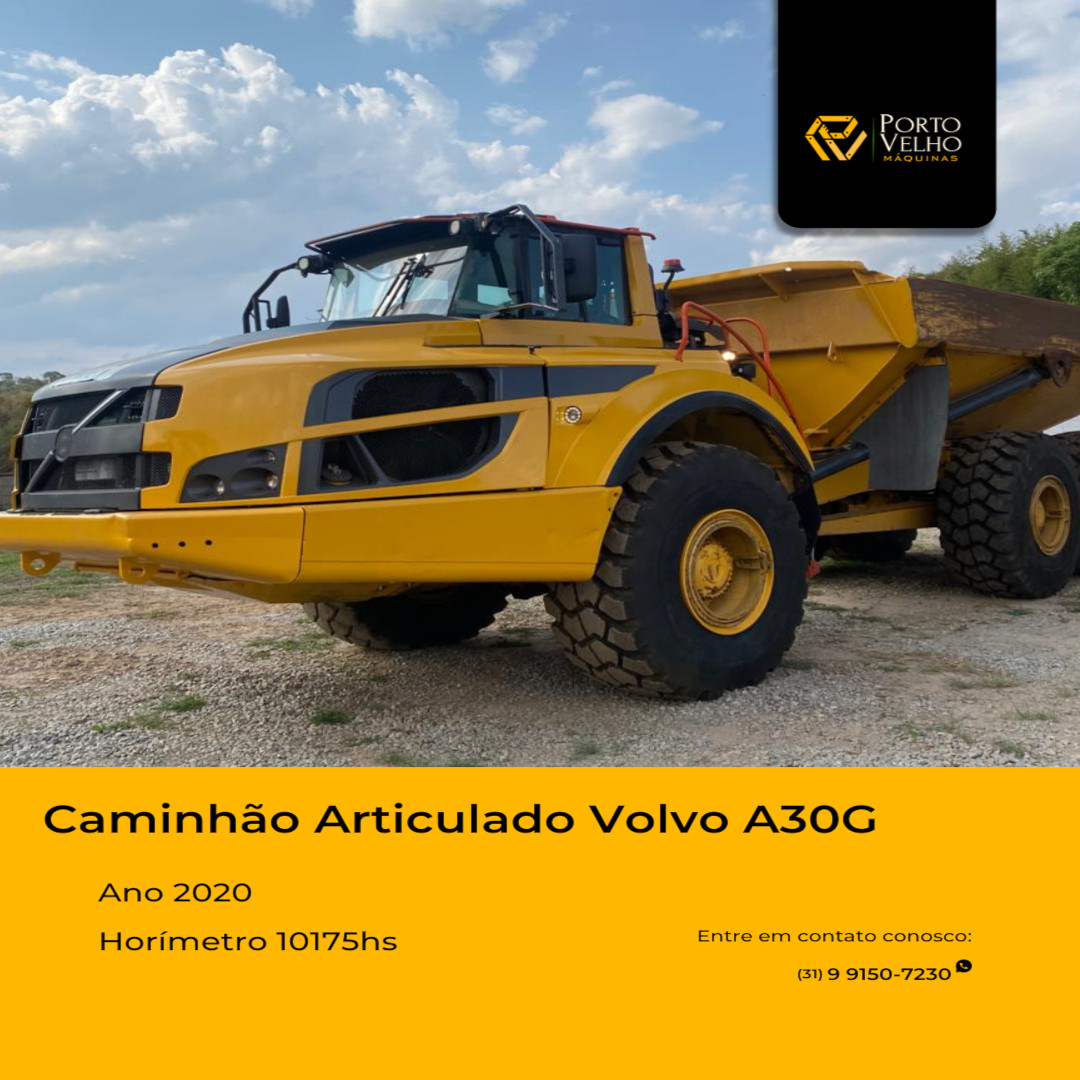 Caminhão Articulado Volvo A30G - Porto Velho Máquinas